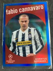 Fabio Cannavaro [Blue] #59-17 Soccer Cards 2022 Topps Chrome UEFA Club Competitions 1959 Prices