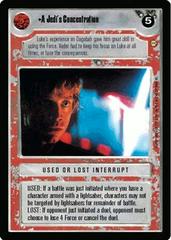 A Jedi's Concentration [Limited] Star Wars CCG Tatooine Prices