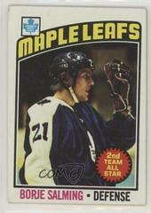 Borje Salming Hockey Cards 1976 Topps Prices