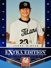 Jesse Winker [Status Die Cut Blue] #128 Baseball Cards 2012 Panini Elite Extra Edition Prices