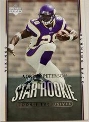 Adrian Peterson [Rookie Exclusives] #279 Football Cards 2007 Upper Deck Prices