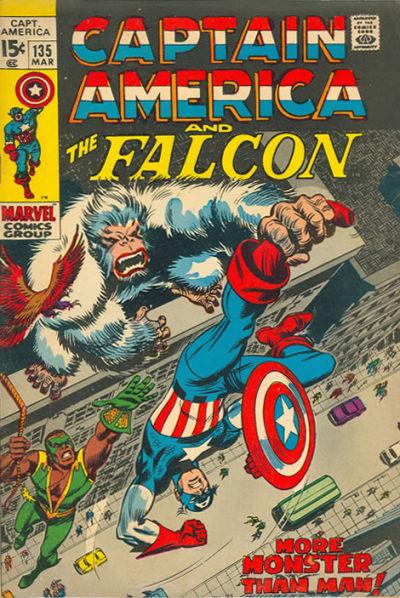 Captain America #135 (1971) Comic Books Captain America