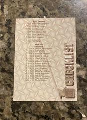 Checklist [239-250 and inserts] Basketball Cards 1996 Fleer Metal Prices