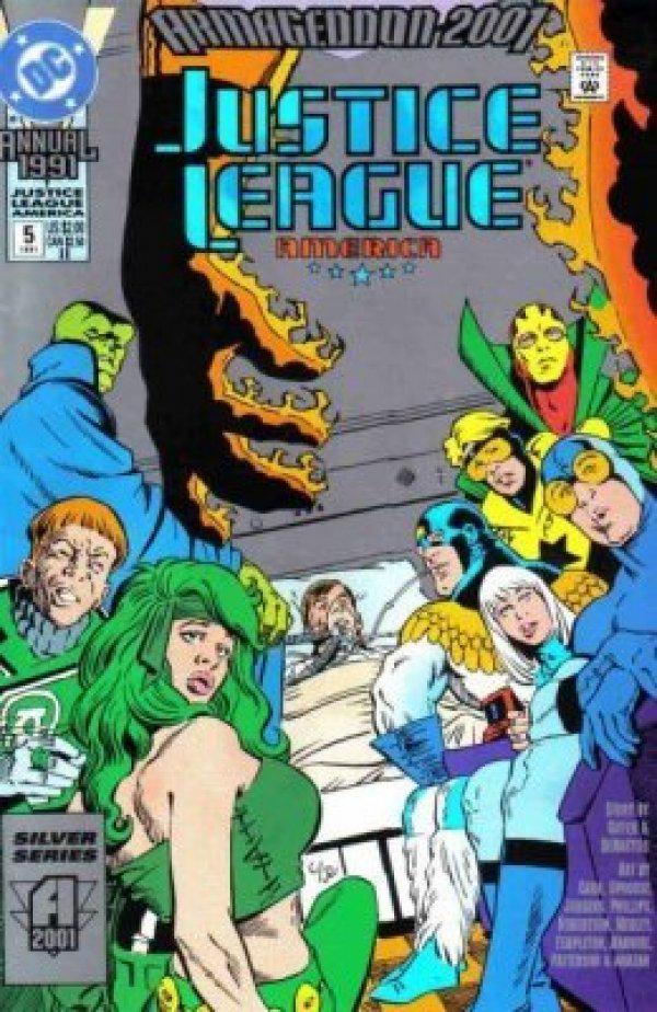 Justice League of America Annual [2nd Print] #5 (1991) Comic Books Justice League of America