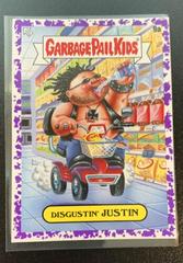 Disgustin' JUSTIN [Purple] #9a Garbage Pail Kids 35th Anniversary Prices