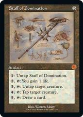 Staff of Domination [Schematic] Magic Brother's War Retro Artifacts Prices