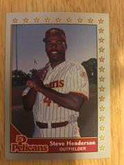 Steve Henderson #5 Baseball Cards 1990 Pacific Senior League Prices