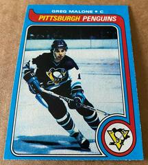 Greg Malone Hockey Cards 1979 Topps Prices