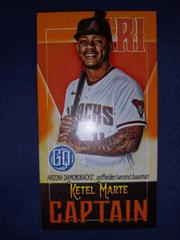 Ketel Marte #CM-KM Baseball Cards 2021 Topps Gypsy Queen Captains Minis Prices