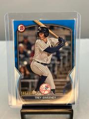 Trey Sweeney [Blue Pattern] Baseball Cards 2023 Bowman Paper Prospects Prices