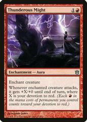 Thunderous Might [Foil] Magic Born of the Gods Prices