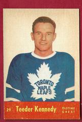 Teeder Kennedy #29 Hockey Cards 1955 Parkhurst Prices