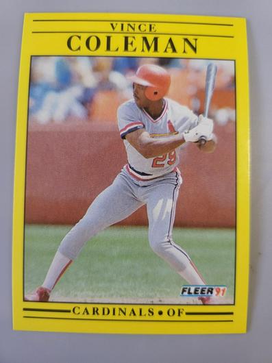 Vince Coleman #629 photo