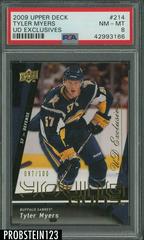 Tyler Myers [UD Exclusives] Hockey Cards 2009 Upper Deck Prices