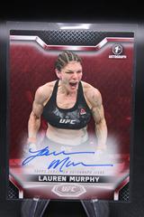 Lauren Murphy [Red] #KA-LM Ufc Cards 2020 Topps UFC Knockout Autographs Prices