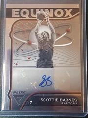 Scottie Barnes #EA-SCB Basketball Cards 2022 Panini Flux Equinox Autographs Prices
