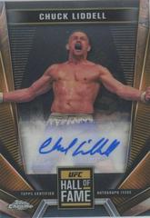 Chuck Liddell #HFA-CLI Ufc Cards 2024 Topps Chrome UFC Hall of Fame Autograph Prices