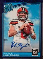 Baker Mayfield [Autograph Purple Stars] #153 Football Cards 2018 Donruss Optic Prices