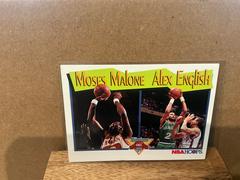A.English, M.Malone Basketball Cards 1991 Hoops Prices