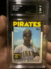 7481106 | Barry Bonds Baseball Cards 1986 Topps Traded