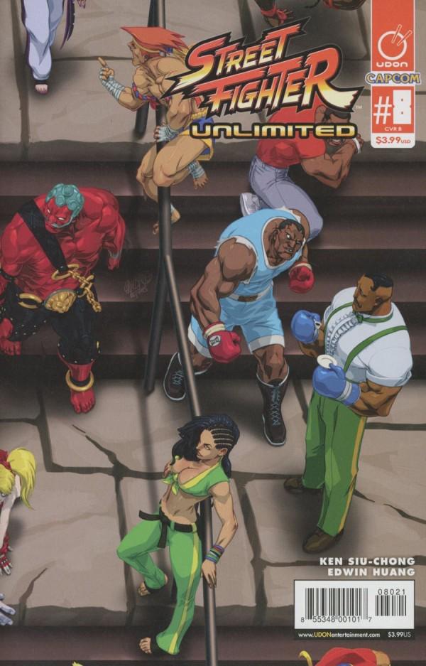 Street Fighter Unlimited [B] #8 (2016) Comic Books Street Fighter: Unlimited