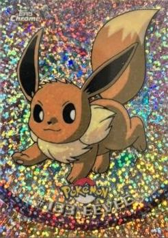 Pokemon Topps newest Chrome 133 Eevee Holo