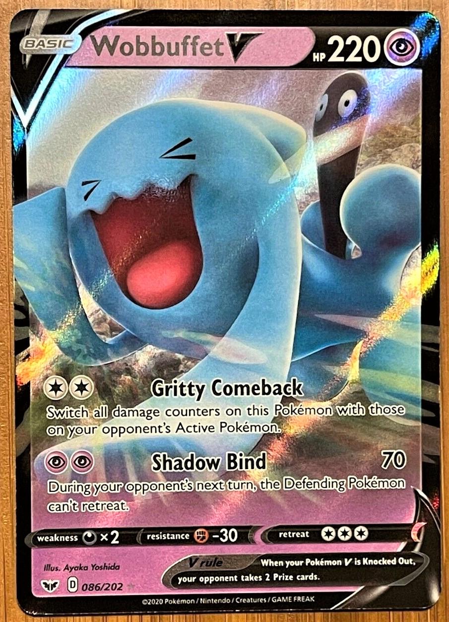 Wobbuffet V 86 Prices Pokemon Sword And Shield Pokemon Cards 