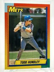 Todd Hundley #44T Baseball Cards 1990 Topps Traded Tiffany Prices