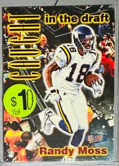 Randy Moss Football Cards 1998 Ultra Caught in the Draft Prices