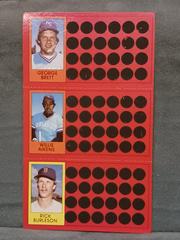 George Brett, Willie Aikens, Rick Burleson #1, 27, 37 Baseball Cards 1981 Topps Scratch Offs Prices