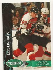 Eric Lindros #128 Hockey Cards 1992 Parkhurst Prices
