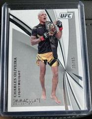 Charles Oliveira Ufc Cards 2021 Panini Immaculate UFC Prices