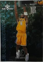 Kobe Bryant Basketball Cards 2000 Upper Deck MVP Electrifying Prices