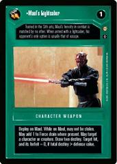 Maul's Lightsaber [Limited] Star Wars CCG Tatooine Prices