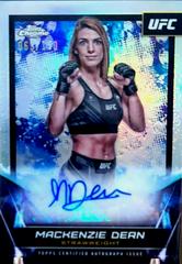 Mackenzie Dern [Refractor] #FNA-MDE Ufc Cards 2024 Topps Chrome UFC Signature Prices