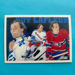 Guy Lafleur [A Hall of Famer] #293 Hockey Cards 1991 Score Canadian Prices