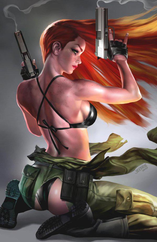 Heat Seeker: A Gun Honey Series [Burns] #3 (2023) Comic Books Heat Seeker: A Gun Honey Series