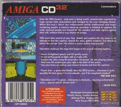 Box Rear | Liberation: Captive II PAL Amiga CD32