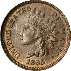 1865 [DOUBLE DIE FS-1801] Coins Indian Head Penny Prices