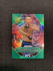 Colby Covington [Green] Ufc Cards 2021 Panini Prizm UFC Fireworks Prices