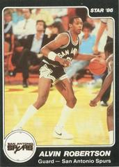 Alvin Robertson #150 Basketball Cards 1986 Star Prices