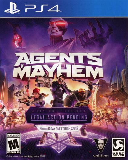 Agents of Mayhem Cover Art