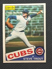 Steve Trout #139 Baseball Cards 1985 O Pee Chee Prices