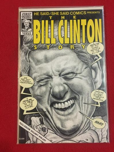He Said/She Said Comics [Bill Clintons] #3 (1993) photo