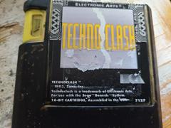 Cartridge (Front) | Techno Clash Sega Genesis