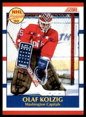 Olaf Kolzig #392 Hockey Cards 1990 Score Prices
