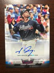 Johan Camargo [Game Changers Auto] #SA-JC Baseball Cards 2018 Topps Update Prices