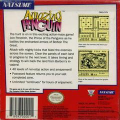 Amazing Penguin - Back | Amazing Penguin GameBoy