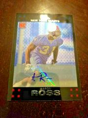 Aaron Ross [Autograph Refractor] #TC250 Football Cards 2007 Topps Chrome Prices