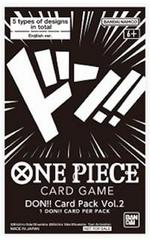Sealed DON!! Card Pack Vol. 2  One Piece Promo Prices